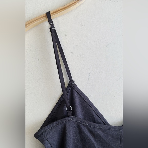 Zara Trafa Gray Lace Dress with Slip - Picture 8 of 9